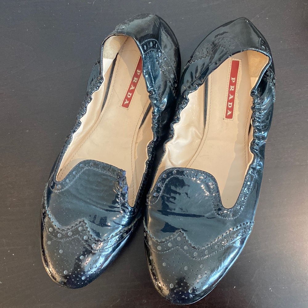 Prada ballet flats